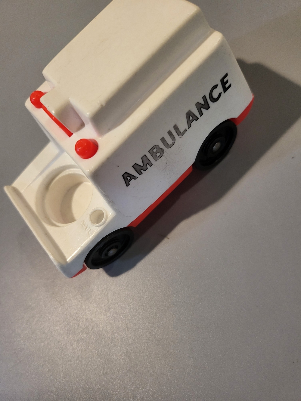Vintage Fisher Price Little People #126 Ambulance
